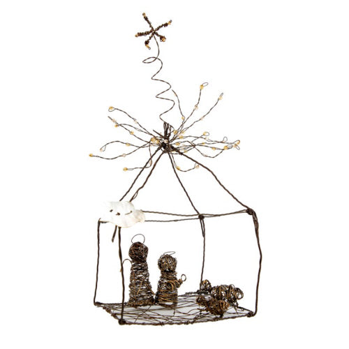 Large Vintage Nativity