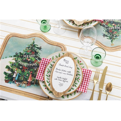 Trim the Tree Die Cut Placemats