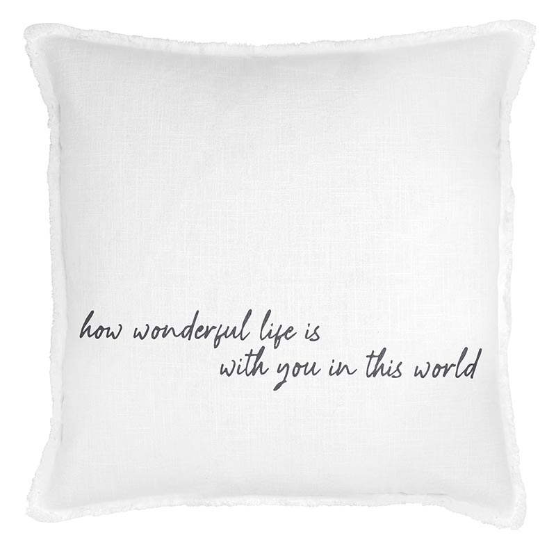 It's a Wonderful Life Euro Pillow