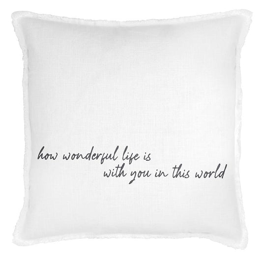 It's a Wonderful Life Euro Pillow