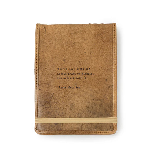 Large Leather Journal Robin Williams