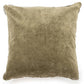 Velvet Pillow with Poms