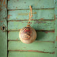 Merry Christmas Metal Ball Ornaments