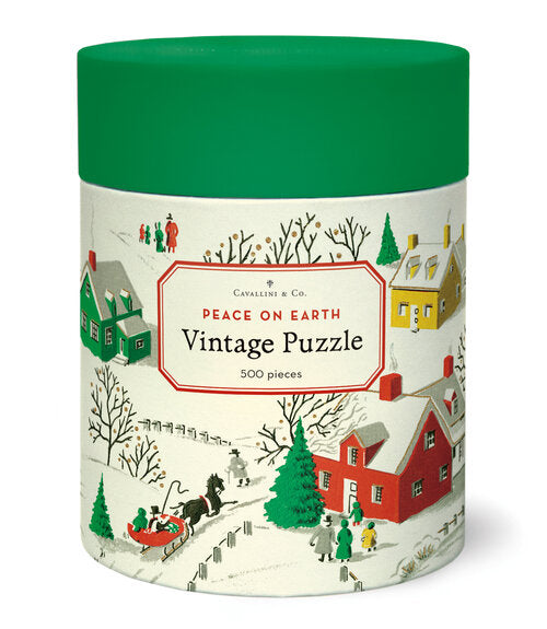 Peace on Earth Vintage Puzzle