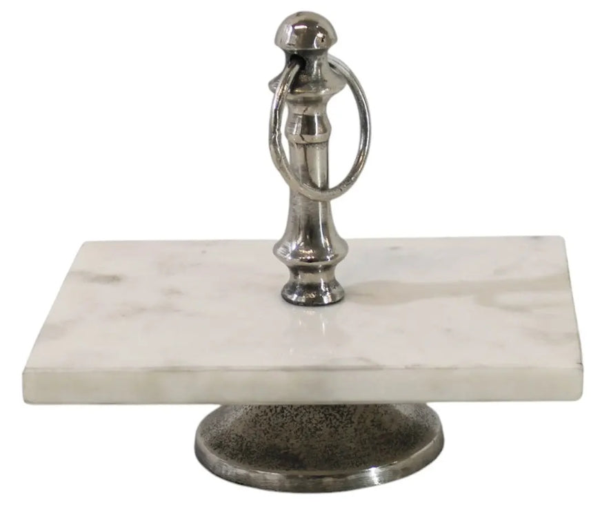 White Marble Square Server
