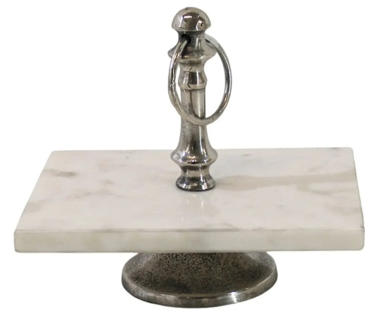 White Marble Square Server