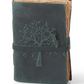 Leather Tree Embossed Handcrafted Deckle Edge Journals