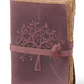 Leather Tree Embossed Handcrafted Deckle Edge Journals