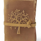 Leather Tree Embossed Handcrafted Deckle Edge Journals