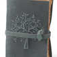 Leather Tree Embossed Handcrafted Deckle Edge Journals