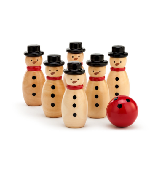 Snowman Bowling