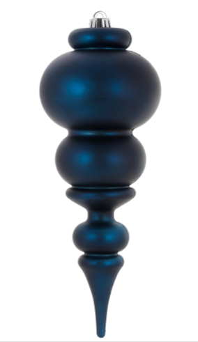 Midnight Blue Matte Ornament
