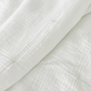 White Cotton Gauze Quilt & Pillow Set