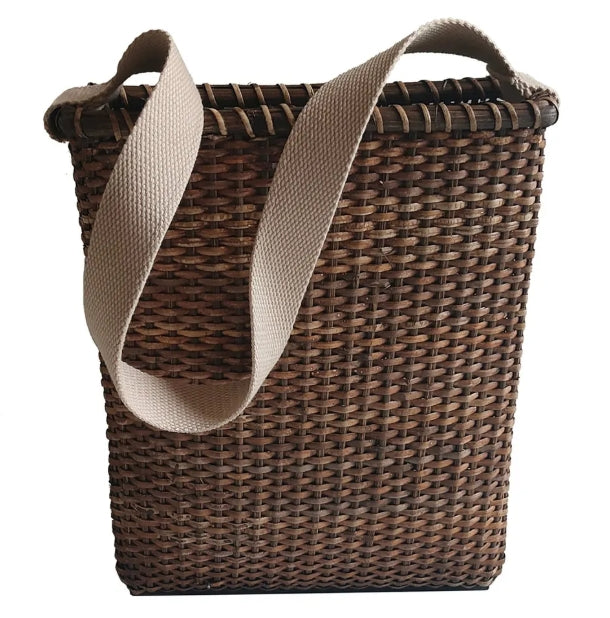 Rattan Messenger Basket