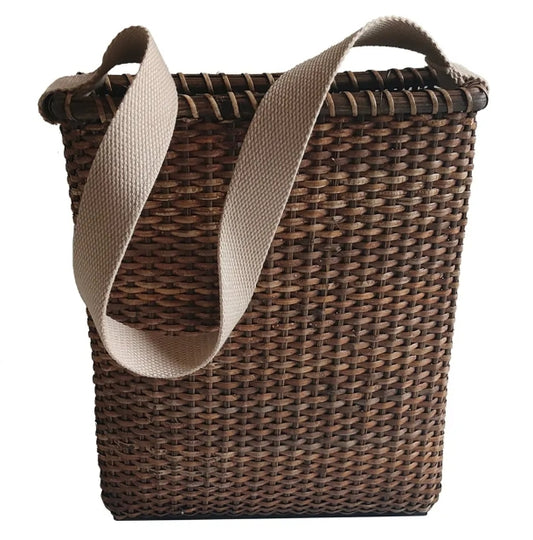 Rattan Messenger Basket