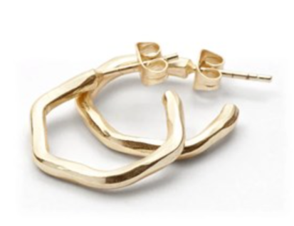Hexagon Earrings