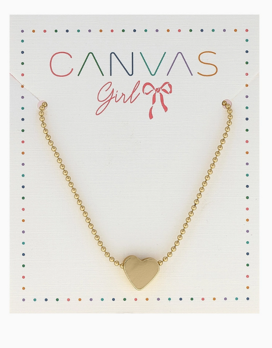Cleo Heart Children's Necklace