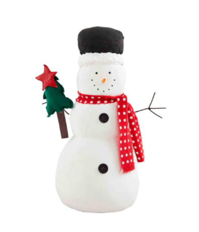 Canvas Snowman