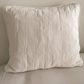 Beige Cotton Gauze Down Euro Pillow
