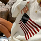 USA Flag Sweater
