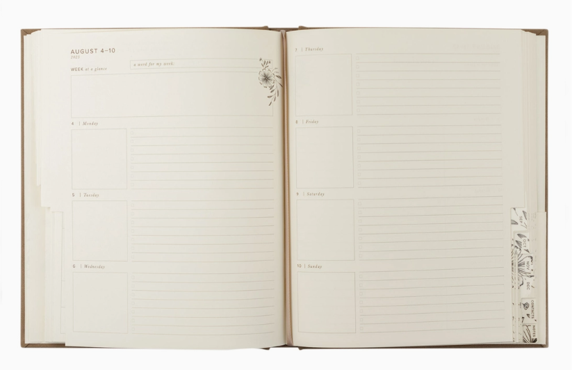 12 Month 2025 Dated Planner