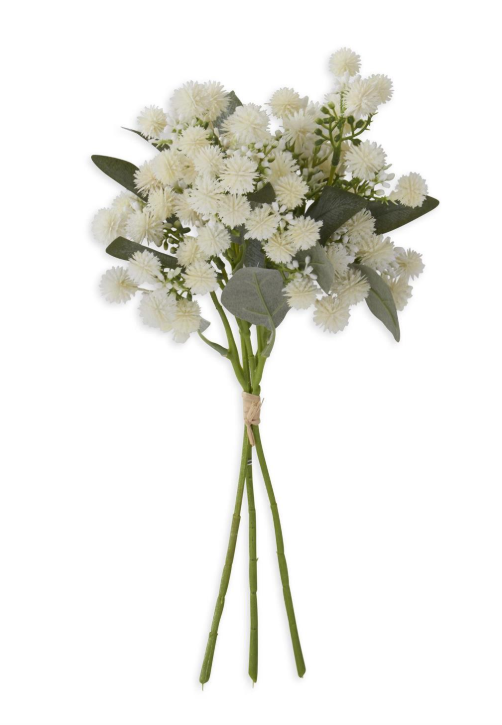 White Thistle Ball and Berries Bundle