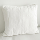 White Cotton Gauze Down Euro Pillow