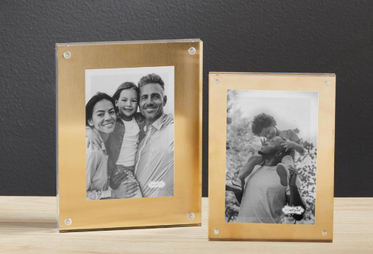 Brass Acrylic Frame