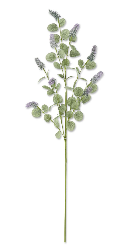Purple Lavender w/ Eucalyptus Stem