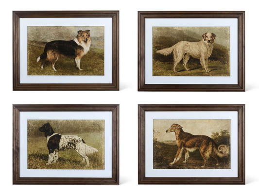 Heritage Hounds Framed Dog Wall Art