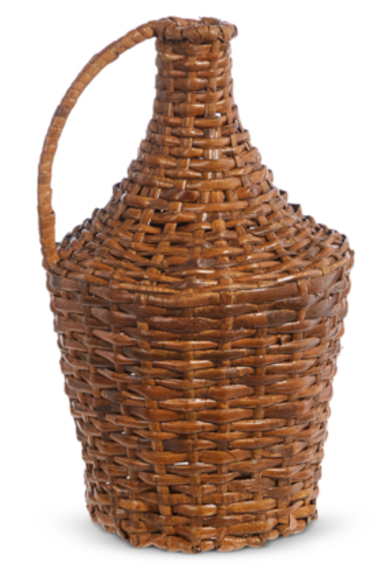 12" Woven Demijohn Vase