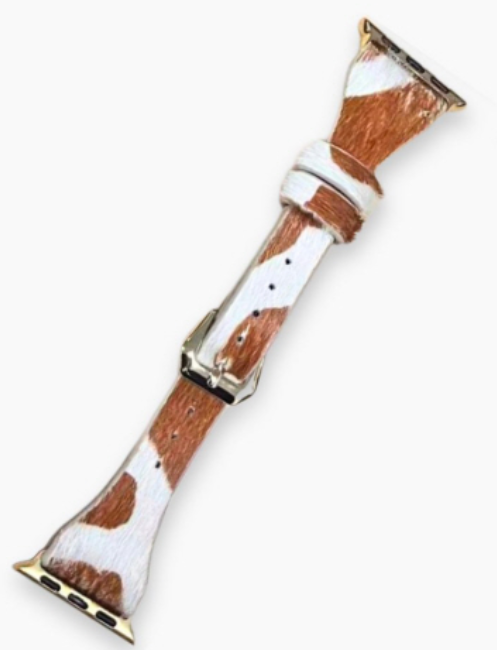 Savannah Sleek Leather Apple Watch Strap
