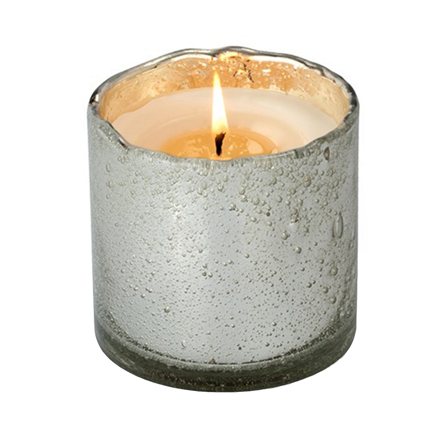 Bourbon Vanilla  Artisan Silver Glass Tumbler