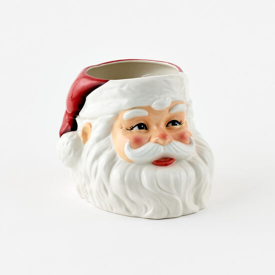 Vintage Santa Pot