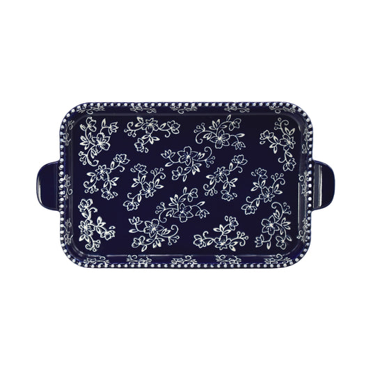 Floral Lace Small Platter