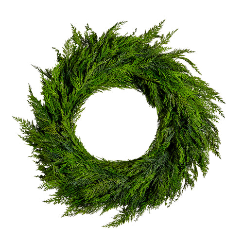 Cedar Wreath 28''
