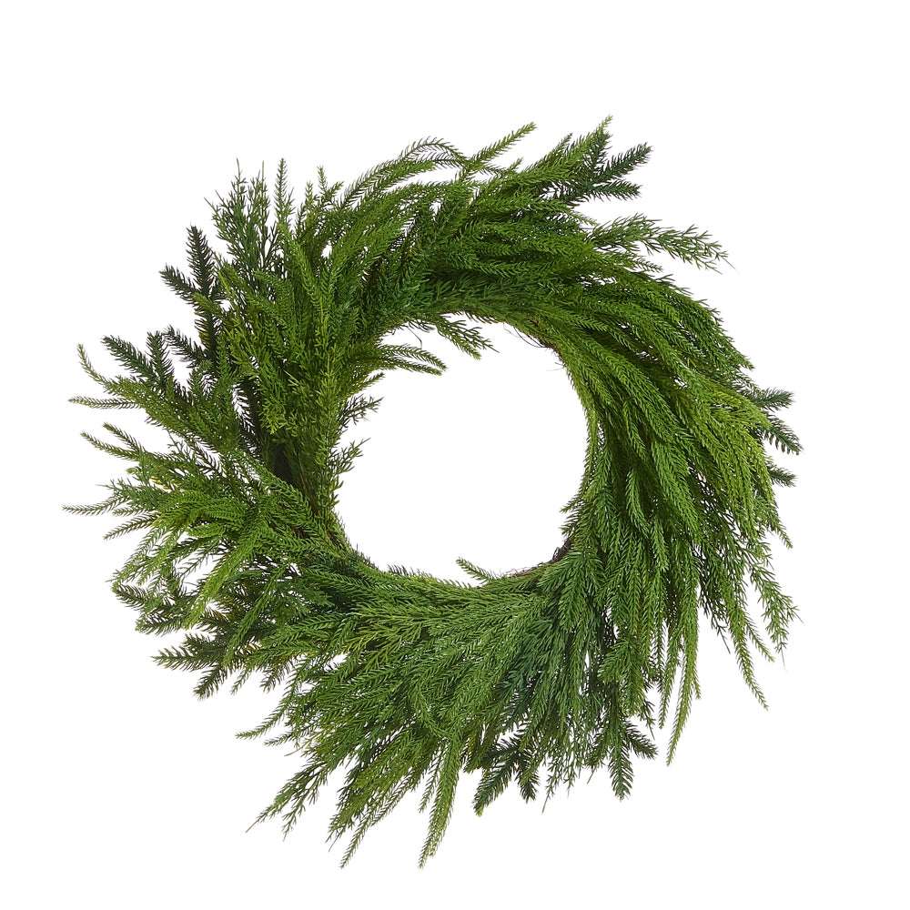Mixed Cedar Wreath