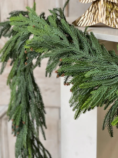 Norfolk Cascade Garland