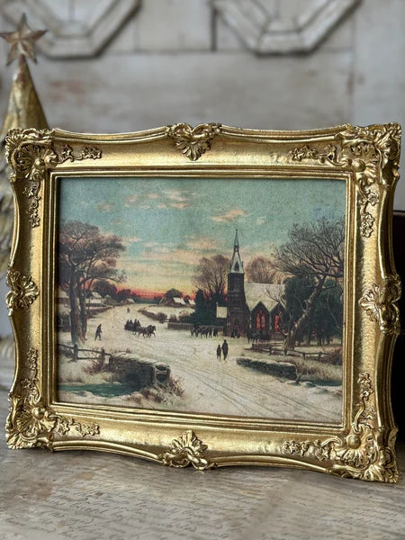 Yesterday's Winter Framed Print