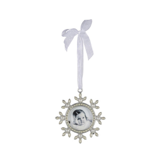 Pewter Photo Frame Ornament