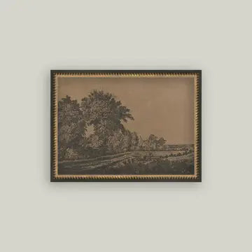 Corn Field Etching