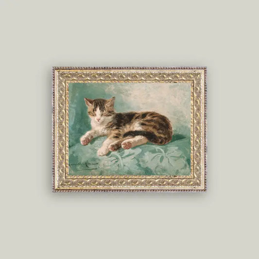 Cat Nap Framed Art
