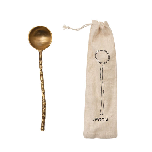 Brass Serving Spoon