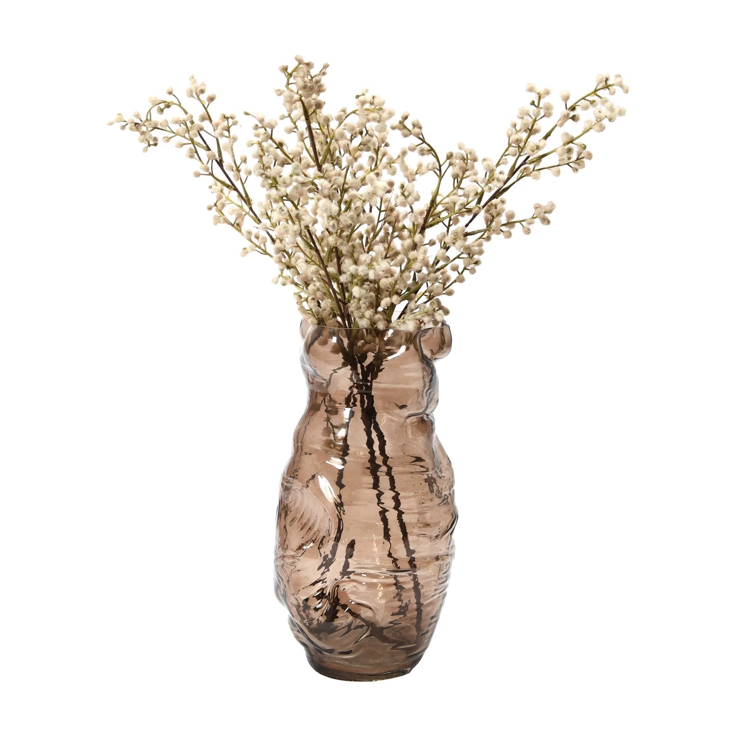 Organic Shaped Brown Vase