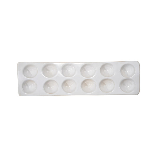 Stoneware Egg Holder