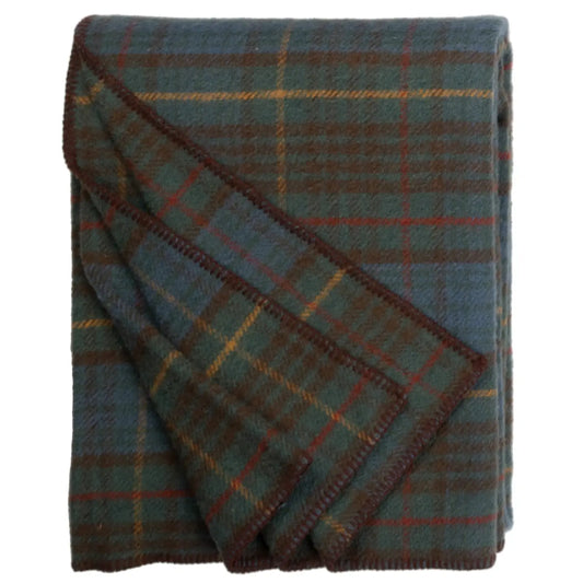 Highland Tweeds Wool Big Throw ~ Antique Hunting Stewart