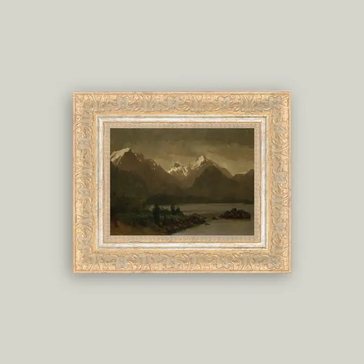 Mountains and Lake Art
