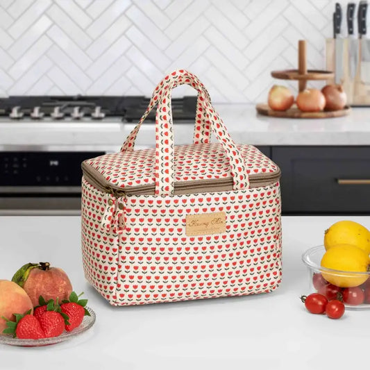 Large Insulated Canvas Bag