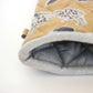 Dog Print Oven Glove Yellow Sunset