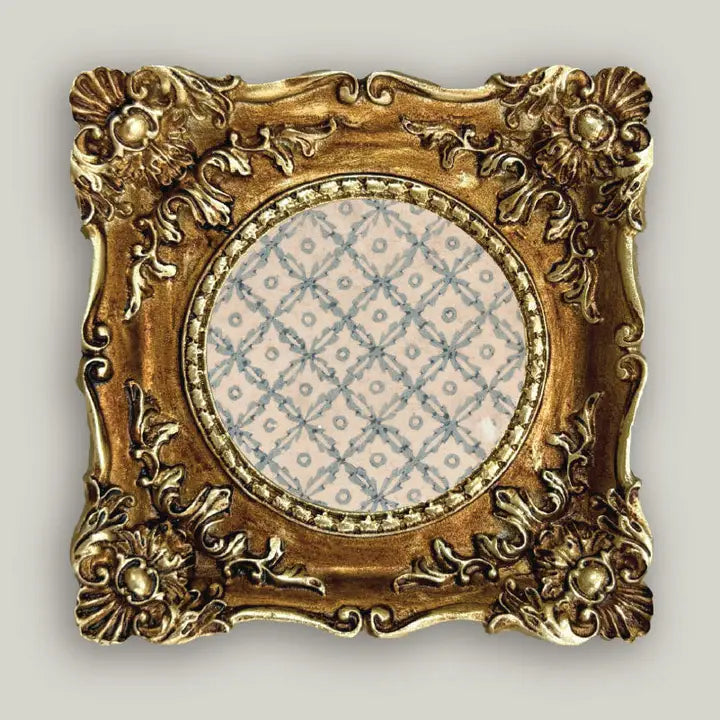 Ornate Small Square Photo Frame